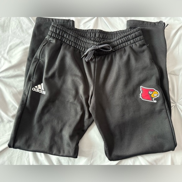 Adidas Louisville Cardinals Sweatpants Women’s Size Small - Picture 1 of 7